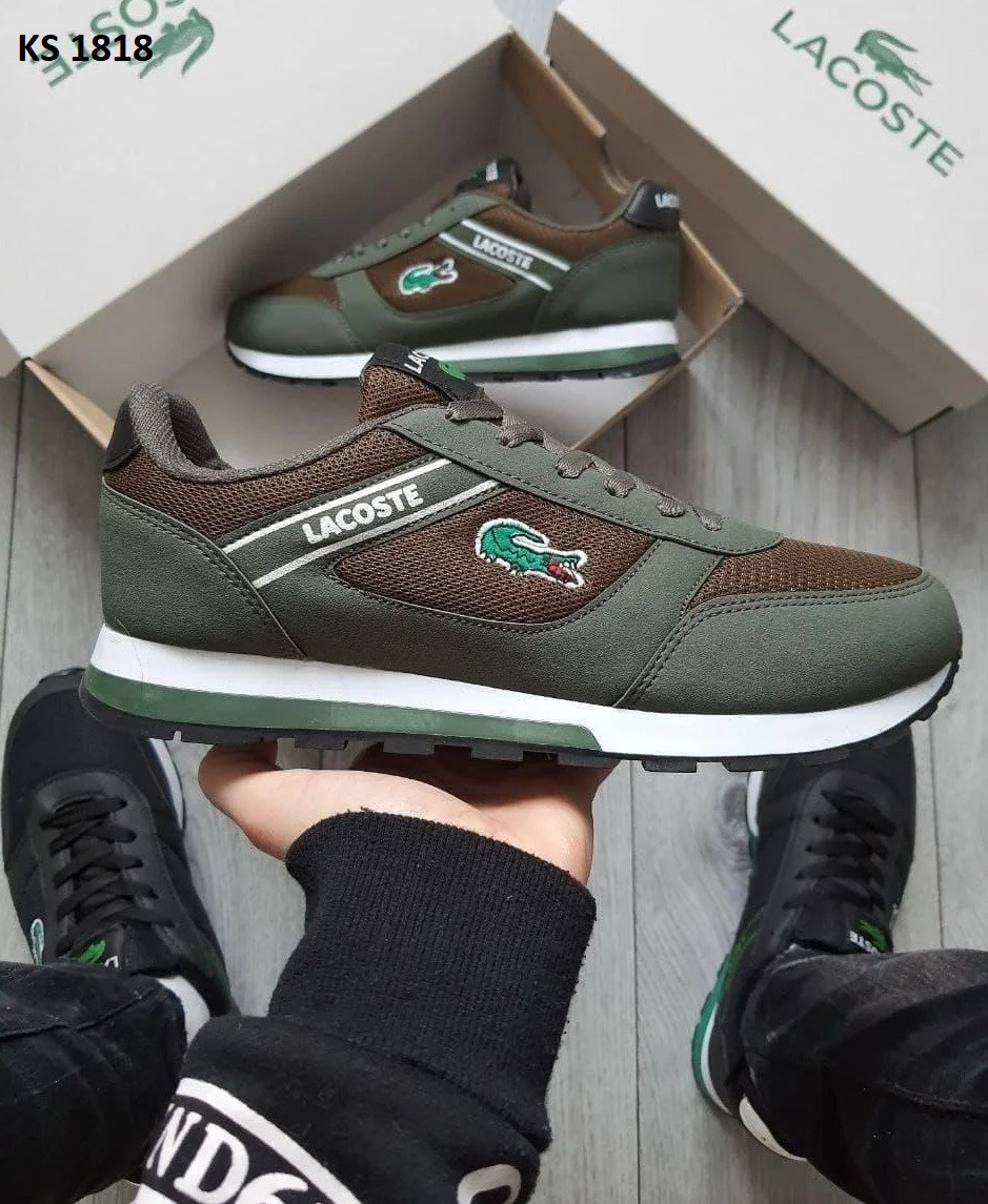 Чоловічі кросівки Lacoste Green