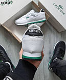 Чоловічі кросівки Lacoste White, фото 7