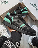 Чоловічі кросівки Lacoste Black/Green, фото 3