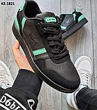 Чоловічі кросівки Lacoste Black/Green, фото 5