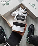 Чоловічі кросівки Lacoste White, фото 7