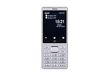 Мобiльний телефон 2E E280 2022 Dual Sim Silver (688130245227)