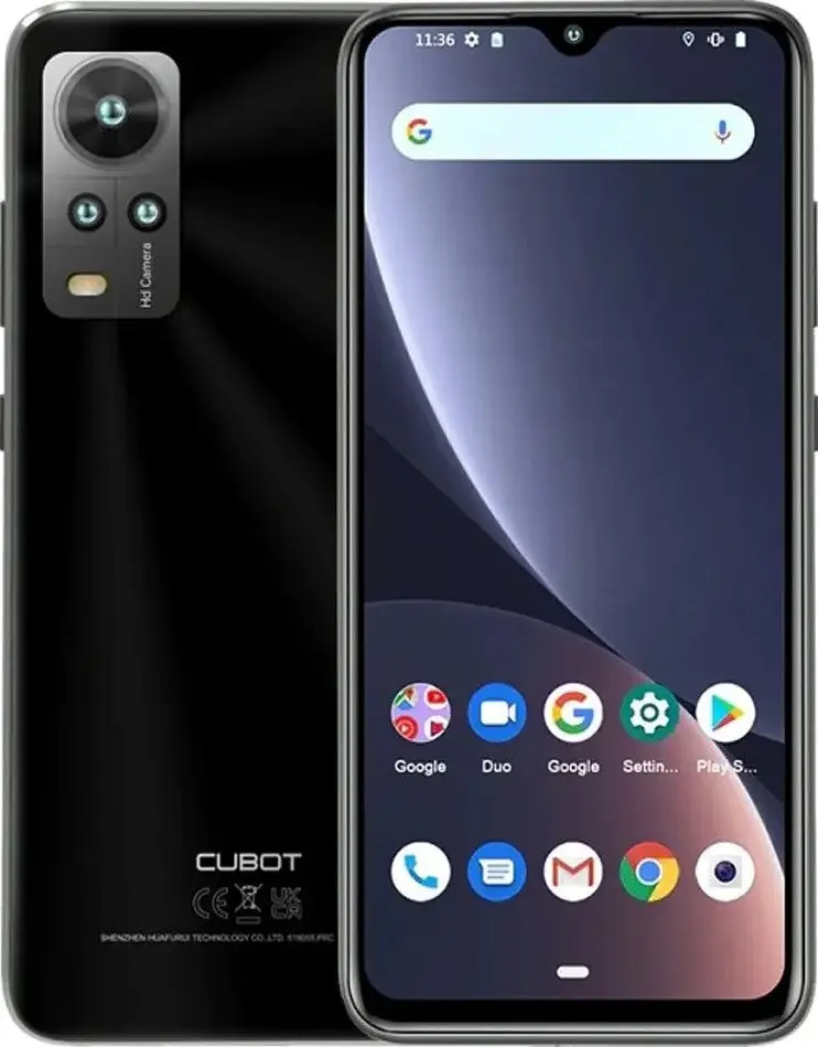 Смартфон Cubot Note 30 Black 4G 4\64GB 4000mAh 20MP + подарунки, фото 1