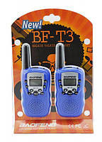 Рація Baofeng BF-T3 Портативна радіостанція Baofeng 2 шт. Колір: Синій, фото 3