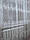 Фатин з густою вишивкою рядами кремового кольору без люрексовою нитки, туреччина, фото 10
