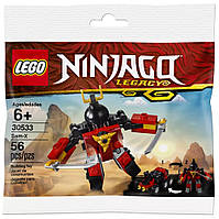LEGO ЛЕГО Ninjago Самурай Икс 30533 (56 деталей) BricksLife