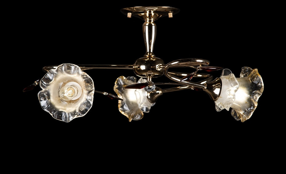 Люстра з плафонами Splendid-Ray 880085 (FGD+BRN2), фото 1