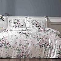 Роскошный комплект постельного белья Tivolyo Home Ivy Rose из комбинации сатина и жатого шелка фирмы