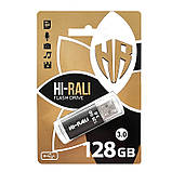 Флеш-накопичувач USB3.0 128GB Hi-Rali Corsair Series Black, фото 2