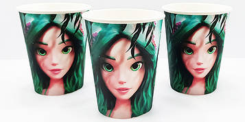 "Лісова Дівчина" - Стаканчики 250 мл.