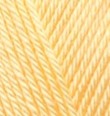 Нитки пряжа для в'язання мікрофібра DIVA Дива від ALIZE Алізе № 187 - ананасовий
