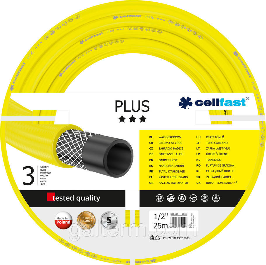 Шланг поливальний Cellfast Plus ø3/4 x 20м