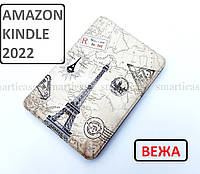 Чехол книжка "Эйфелевая башня" для Amazon Kindle 2022 C2V2L3 11th gen (киндл 2022)