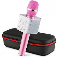 Микрофон Беспроводной MicGeek Q9 Розовый | караоке микрофон! Лучшая цена