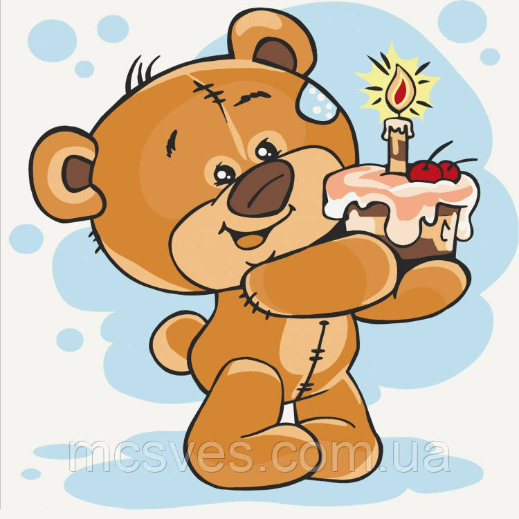 Картина за номерами "Солодкий подарунок" 15570-AC 30х30, фото 1