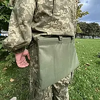 Сидушка армейская 10 мм, (40х27см), Олива / Коврик для сидения тактический / Тактичний переносной каремат