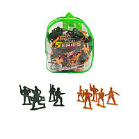 Игровой набор "Солдатики" Bambi 226-9 в рюкзаке, Land of Toys