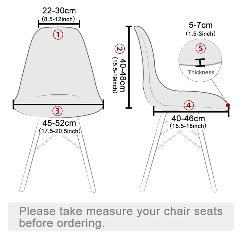 Чехол на стул бархатный. Универсальный эластичный чехол на стул Велюровый чехол на стул со спинкой - фото 10 - id-p1808933767