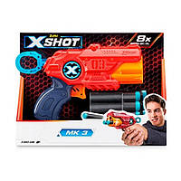 Скорострельный бластер X-Shot Red 36118R EXCEL Excel Mk 3, Land of Toys