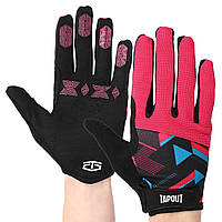 Перчатки спортивные TAPOUT SB168523 XS-M черный-розовый XS