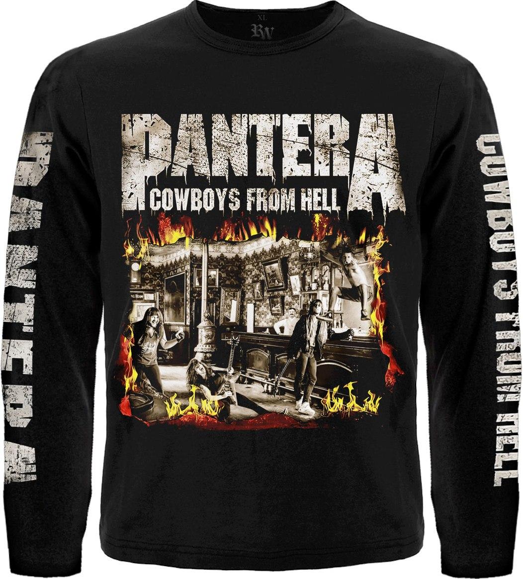 Футболка з довгим рукавом Pantera "Cowboys from Hell", Розмір L