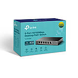 Комутатор TP-Link TL-SF1006P, фото 3