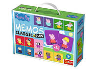 Настольная игра Trefl Мемо Классические. Свинка Пеппа (Memos Classic&plus. Peppa Pig) (02270)