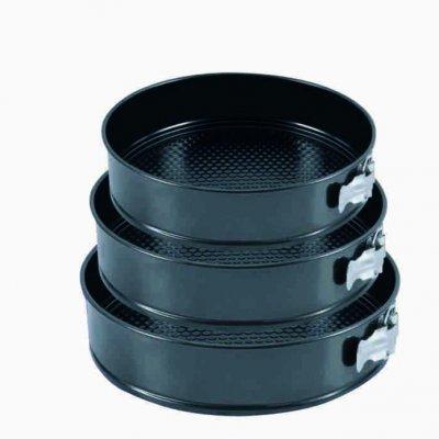 Форма антипригарна рознімна кругла Ø 26 х 24 х 22 Н 7 см (набір 3 шт.), фото 1