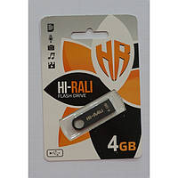 Флеш пам' яті USB 4Gb HI-RALI SHUTTLE BLACK