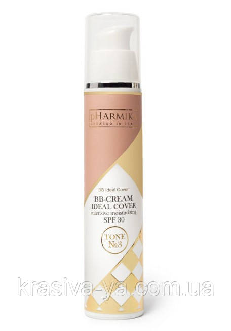 ВВ-крем інтенсивне зволоження SPF30 Medium Yellow BB-Cream Ideal Cover Intensive Moisturizing SPF 30, 50 мл