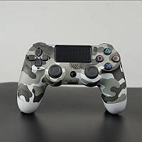 Джойстик геймпад PlayStation 4 Double Motor Vibration 4 Wireless Controller камуфляж серый