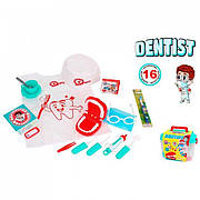 Дитяча іграшка "Набір стоматолога" ТехноК 16 предметів
