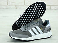 Серые мужские кроссовки Adidas Iniki Runner Gray