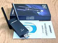 Wi-Fi 6 USB 3.0 адаптер Comfast CF-953AX двухчастотный 2,4 ГГц/5,8 ГГц, 1800 Мбит/с