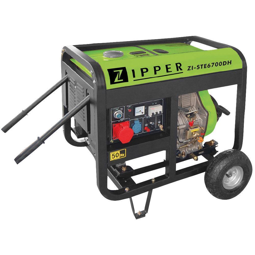 Дизельний генератор Zipper ZI-STE6700DH