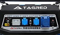 Бензиновий генератор TAGRED TA6500GKWX, фото 10