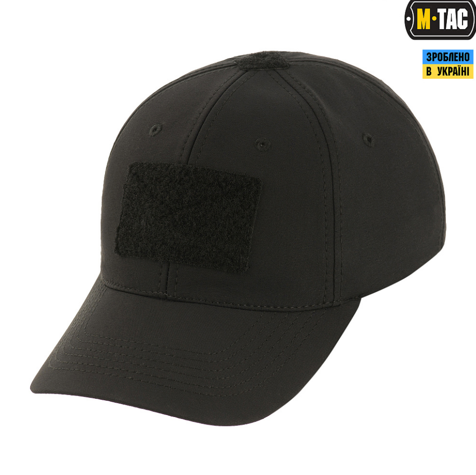 M-Tac бейсболка тактична Flex Lightweight Black