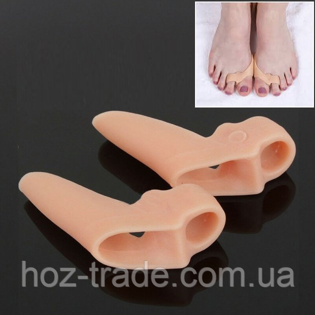 Бурсопротектор для двох пальців стопи з міжпальцевою перегородкою