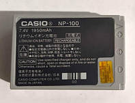Акб( Акумулятор) для фотоапарата Casio NP100 1950mAh
