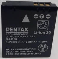 Акб( Аккумулятор) для фотоаппарата Pentax D-LI106