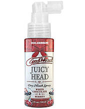 Зволожувальний спрей оральний Doc Johnson GoodHead - Juicy Head - White Chocolate and Berries 59мл