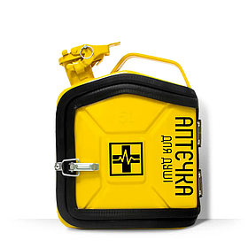 Каністра-бар на 5 л. з принтом на подарунок медичному працівнику "Аптечка для душі"