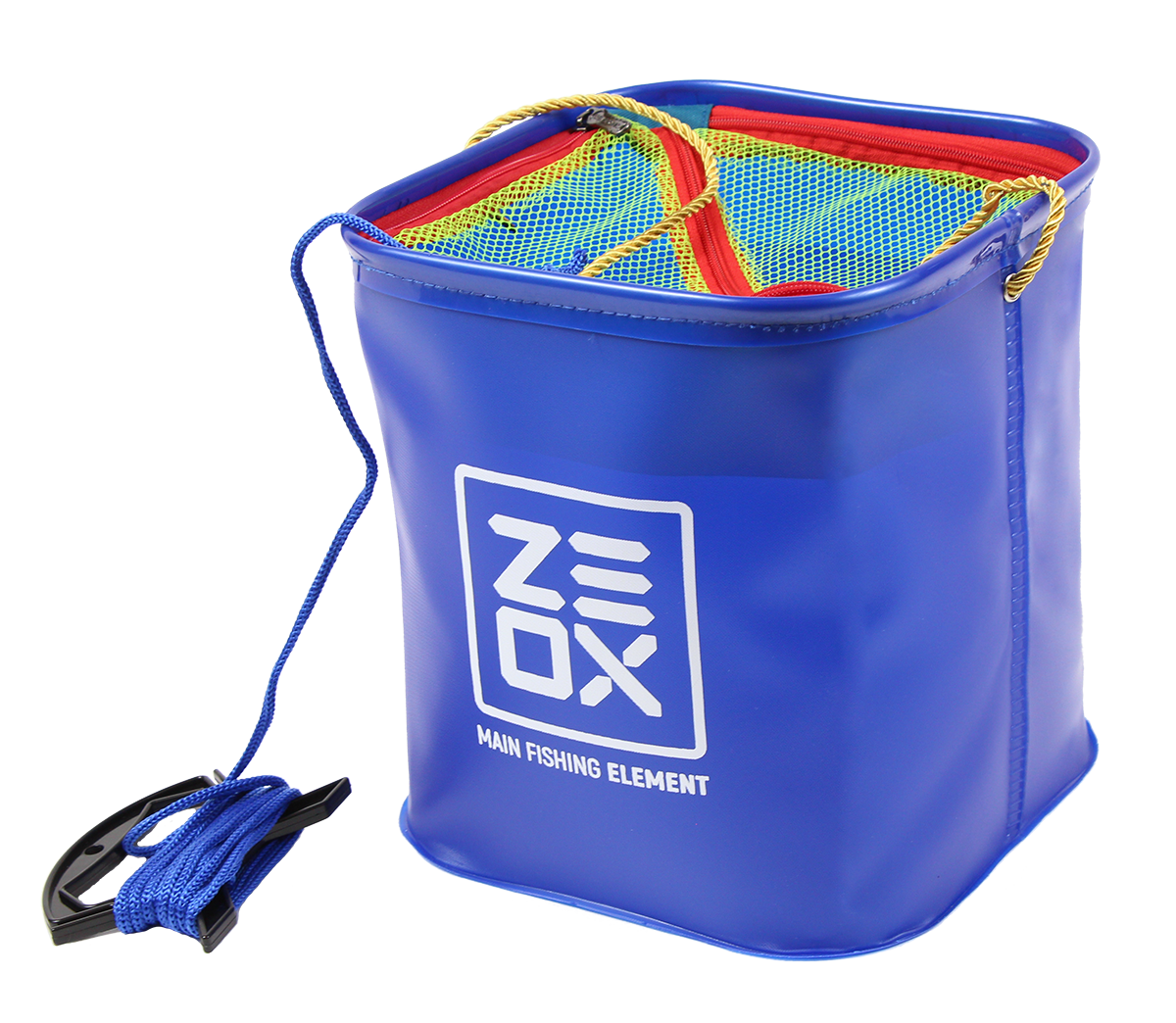 Відро ZEOX Bucket With Rope and Mesh 15L