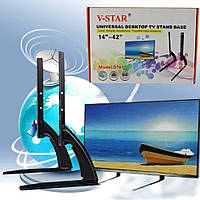 Кріплення для телевізора настільне універсальне D701/ART 8010/14-42 дюйми/Кронштейн Тримач для ТВ