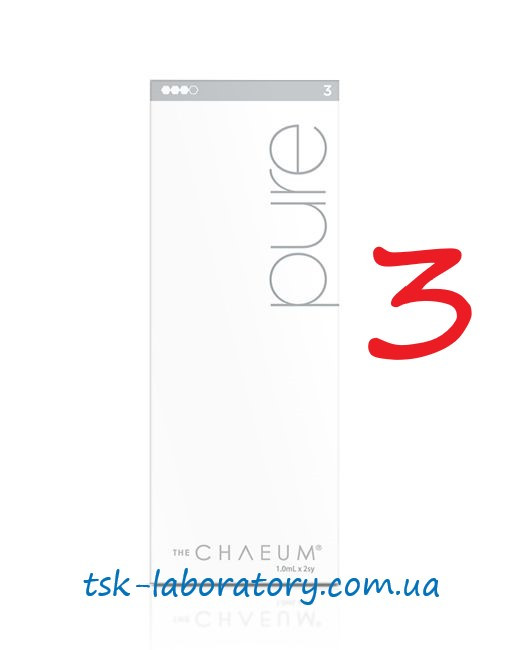 CHAEUM PURE 3 без лидокаина 1 шприц х 1 мл (Чаеум Пюр 3)