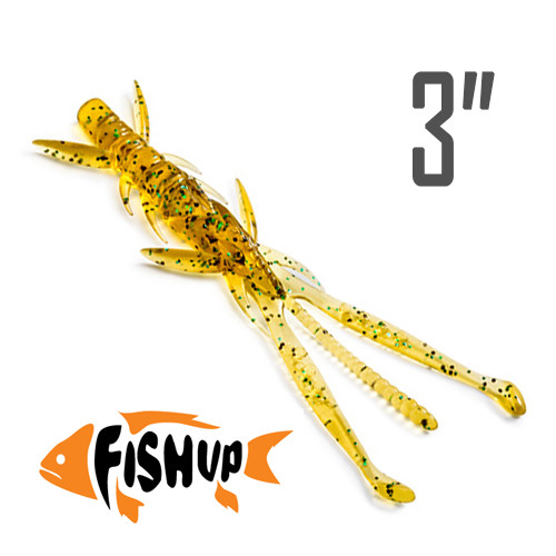 Shrimp 3" (75 мм) 9 шт. Силікон FishUp col. 036