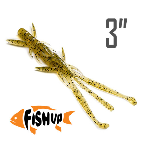 Shrimp 3" (75 мм) 9 шт. Силікон FishUp col. 074