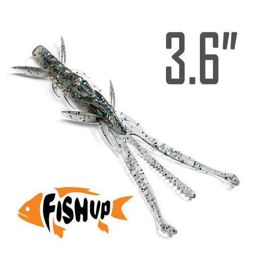 Shrimp 3.6" (91 мм) 7 шт. Силікон FishUp col. 057, фото 1