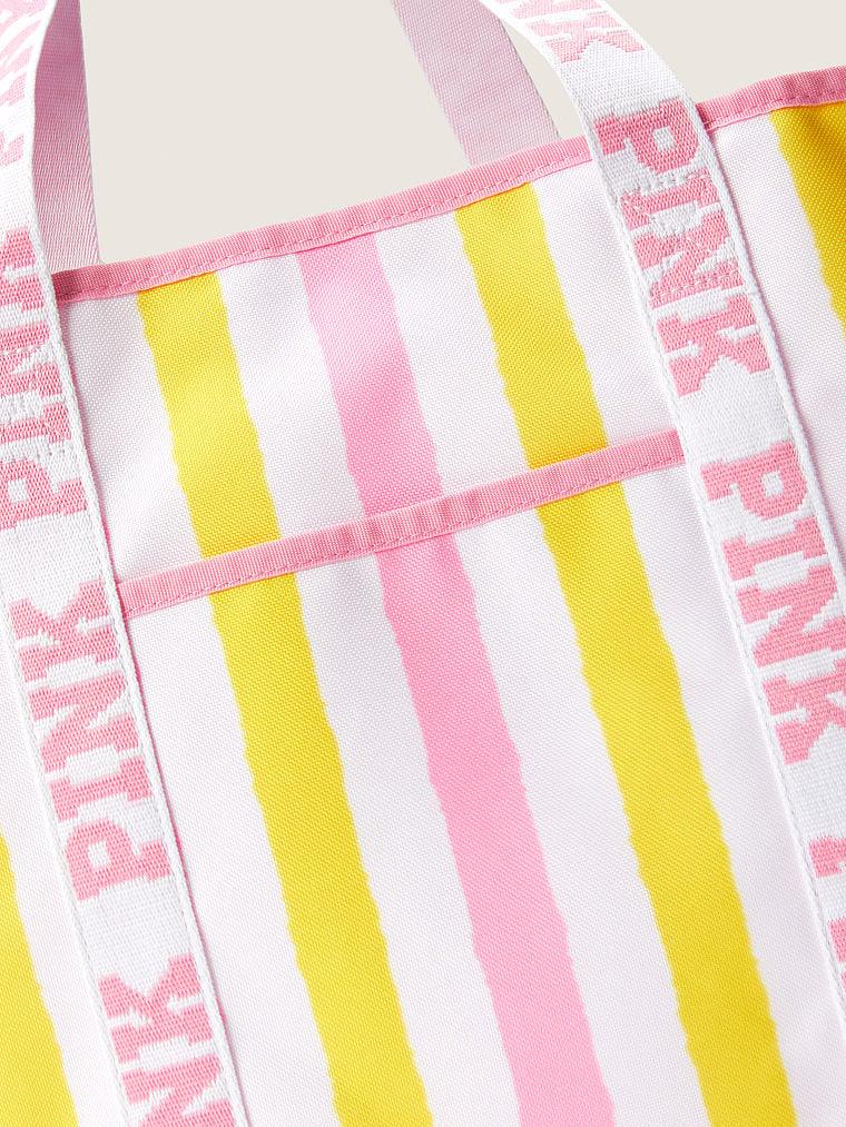 Пляжная сумка Victoria's Secret PINK Summer Glow Beauty Tote с косметичкой в комплекте - фото 5 - id-p1399085234