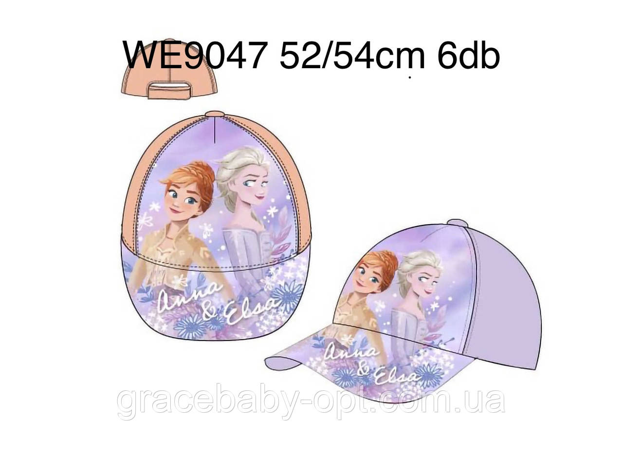 Кепки для дівчат оптом, DISNEY, 52-54 рр., № WE9047